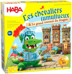 Haba gezelschapsspel De Stormloop & Het Grote Drakenspektakel - educatief kinderspel met draak