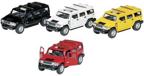 Goki Hummer H2 SUV Spielzeugauto Die-Cast Metall 1:40 12,5 cm