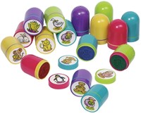 Goki Stempel Tiere - selbstfärbender Stempel mit Tiermotiv Kunststoff