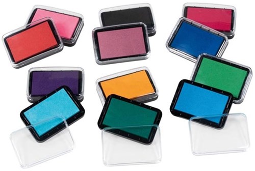 Goki stempelkussen multi kleuren creatief speelgoed