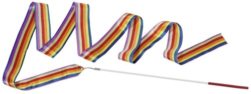 Goki regenboog gymnastiek lint - kleurrijk danslint voor kinderen