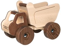Goki houten kiepwagen bouwvoertuig - speelgoed truck voor kinderen