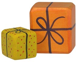 Holztiger houten kerst cadeautjes set - handgemaakt speelgoed