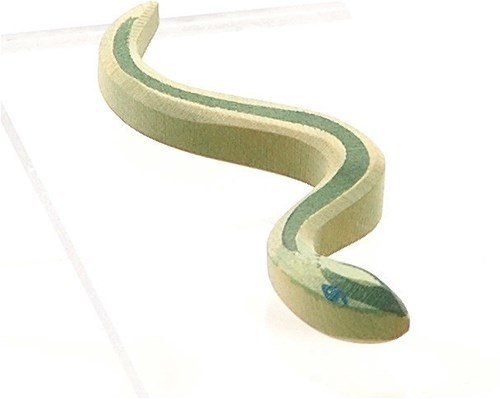 Ostheimer Holzschlange Spielfigur Waldtiere 12 cm