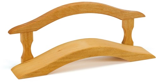 Ostheimer Holzbrücke mit Geländer Spielzeug - Brücke für fantasievolles Spiel