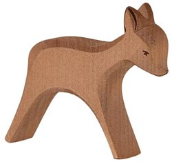 Ostheimer Holz Spielfigur Reh stehend - nachhaltiges Spielzeug