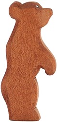 Ostheimer Holz Spielfigur Bär klein stehend braun
