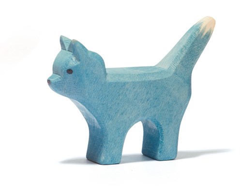 Ostheimer Holzspielfigur Bremer Katze nachhaltiges Spielzeug