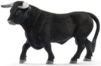 Schleich Boerderij - Zwarte Stier 13875 Speelfiguur Kinderspeelgoed-3