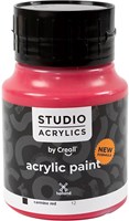 Creall acrylverf speelgoed 500 ml carmine red dekkend fles