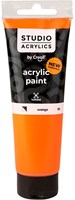 Creall acrylverf oranje 120ml - Studio Acrylics knutselverf voor kinderen