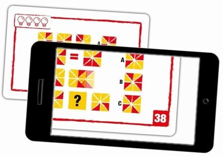 Brain Games logica kaartspel educatief multicolor - denkspel-3