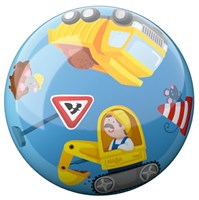 Haba educatief spel Bal Werf - kleurrijk kartonnen speelgoed