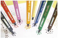 Stabilo Filzstift ergonomisch - Trio Scribbi Set 8 Farben unverwüstlich-3