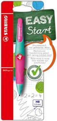STABILO ergonomischer Druckbleistift - rechtshändig neonrosa türkis