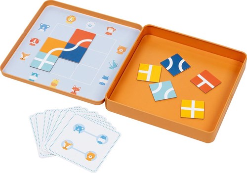 Goki magneetspel - puzzelspel vind de weg, educatief speelgoed