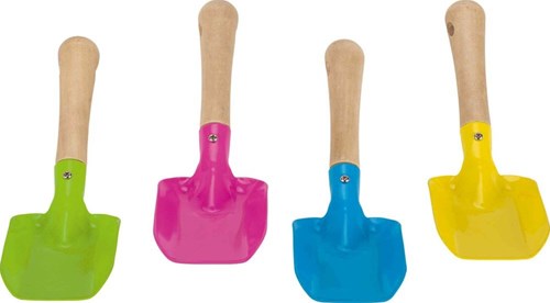 Goki metalen kinderschepje met houten handvat speelgoed tuin-2