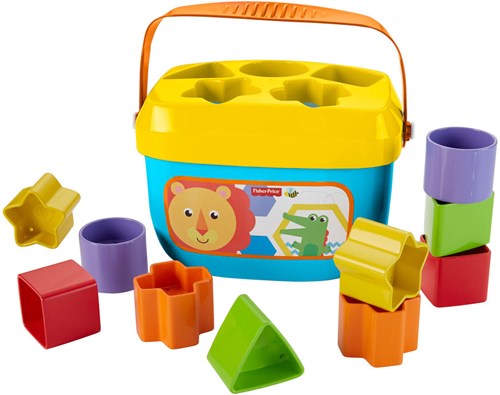 Fisher-Price blokkendoos baby speelgoed - eerste blokken set-2