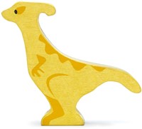 Tender Leaf Holz Dinosaurier Parasaurolophus gelb nachhaltiges Spielzeug