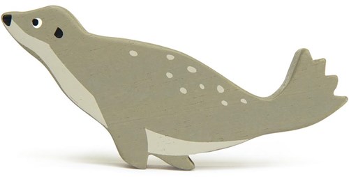 Tender Leaf Meerestier - Seehund Holzfigur nachhaltiges Spielzeug-2