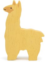 Tender Leaf houten boerderijdier - Alpaca duurzaam speelgoed geel-2