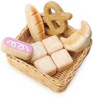 Tender Leaf Holz Spielzeug Brotkorb mit Brötchen für Kinder-2
