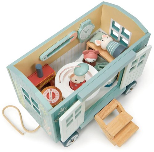 Tender Leaf Holz Schäferhütte Bauernhof Spielset mit Zubehör-3