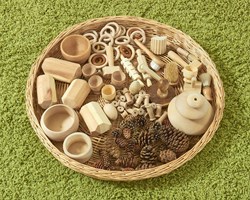 Cosy Wicker Spieltablett 60cm für heuristisches und sensorisches Spielen