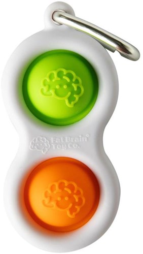 Tomy Fidget Spielzeug Simpl Dimpl - mehrfarbiges Silikon Pop It-3