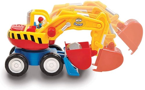 WOW Toys Bagger Dexter the Digger Spielzeugfahrzeug rot-2