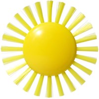 MOLUK Pluï Borstel Zonnig