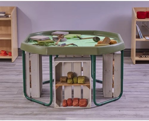 Cosy speeltray Tuff Spot - aardgroen - duurzaam en veelzijdig speelgoed-3