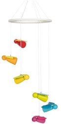 Goki mobiel houten engelen babykamer decoratie mobiel