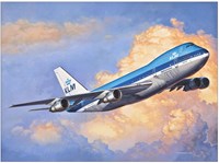 Revell Boeing 747-200 Jumbojet vliegtuig modelbouwpakket 1:450 schaal