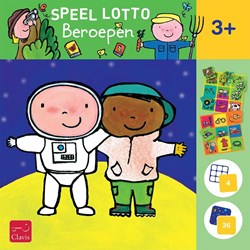 Clavis Spielzeug Lotto Spiel Berufe für Kinder ab 3 Jahren