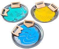 Cosy houten zandkammen set - creatief speelgoed voor kinderen-2