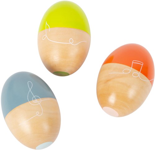 Small Foot houten muziekeieren Groovy Beats - educatief speelgoed set 5 stuks-3