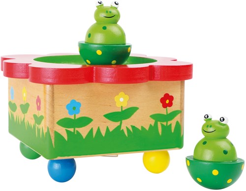 Small Foot Holz Musikdose Frosch - bunte Kinderzimmer Dekoration-2