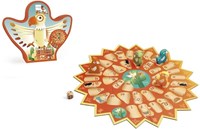 Scratch Gänsespiel - Inca Trail 35x35cm Holzfiguren Würfel Brettspiel