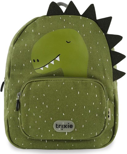 Trixie rugzak schooltas Mr. Dino - waterafstotend - kinderrugzak groen