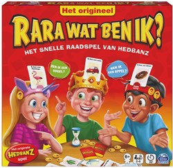 Spin Master bordspel RARA Wat ben ik? - familiespel met hoofdbanden