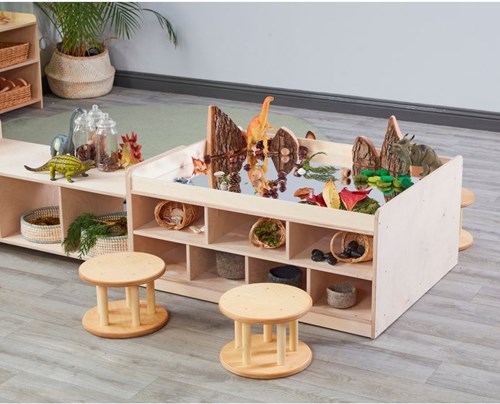 Cosy Spieltisch mobiler sensorischer Insel für Kleinkinder H45cm-2
