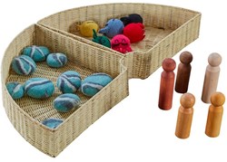 Cosy opbergmand Rookie vloermand voor speelgoed en materialen