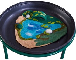 Cosy 3D Filz Höhlenmatte Spielmatte für kleine Tiere