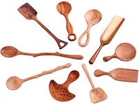 Cosy houten lepels betoverend speelgoed set van 10 voor kinderen