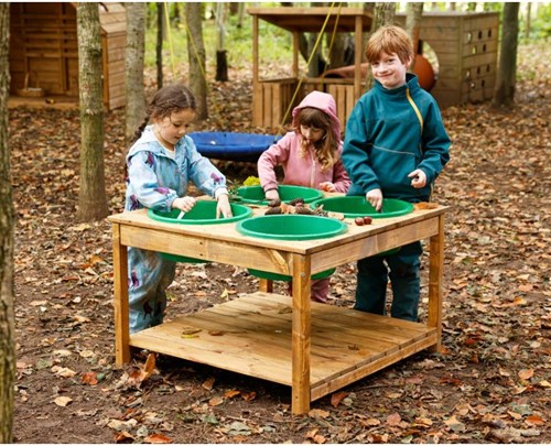 Cosy buiten mengstation hoog - sensorisch speelmeubel voor kinderen