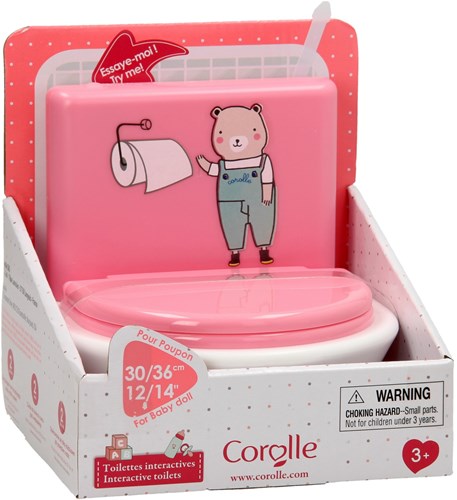 Corolle Puppen - Interaktive Toilette für Mon Grand Poupon Puppen 36 cm