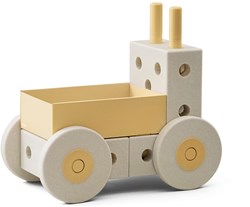 Modu 3-in-1 Baby Walker - Loopwagen en Speelgoed - Sand Grey Honey Yellow
