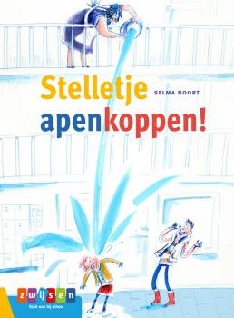 Zwijsen kinderboek Estafette groep 5 - Stelletje apenkoppen! leesplezier