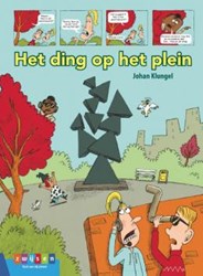 Zwijsen kinderboek avontuur Leesserie Estafette - Het ding op het plein